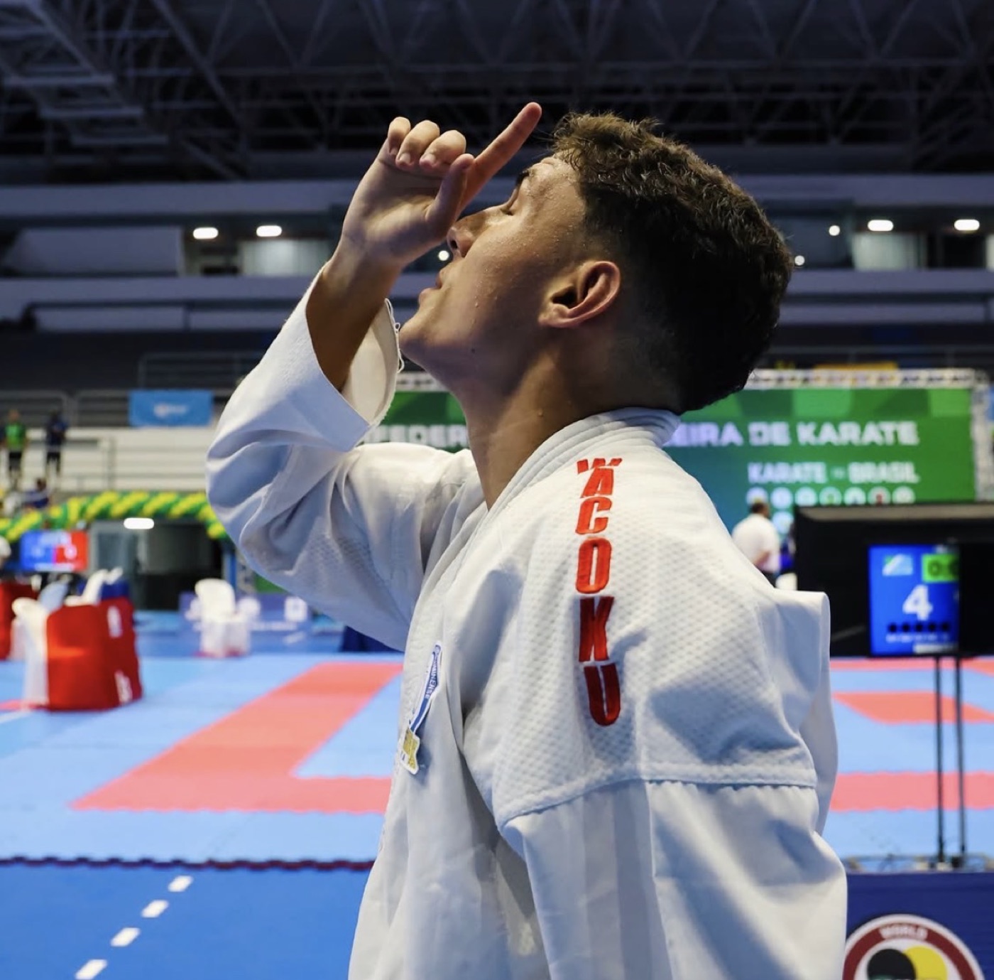 Bernardo Mello at the PKF Senior Championships