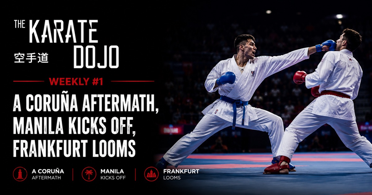 A Coruña gold count, Manila Youth League starts Thursday, and EKF Frankfurt is shaping up to be the season's biggest story so far.